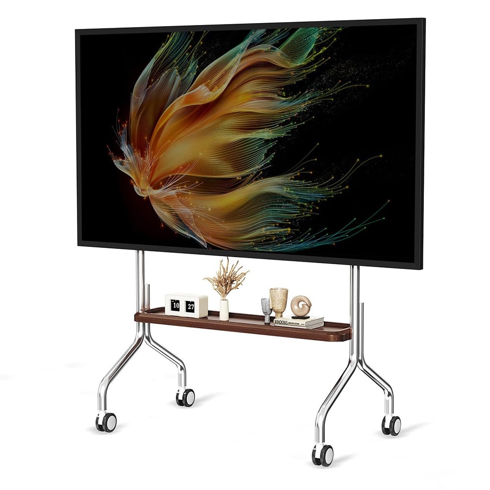 Golvställ med hjul för TV 32–75" upp till 60 kg