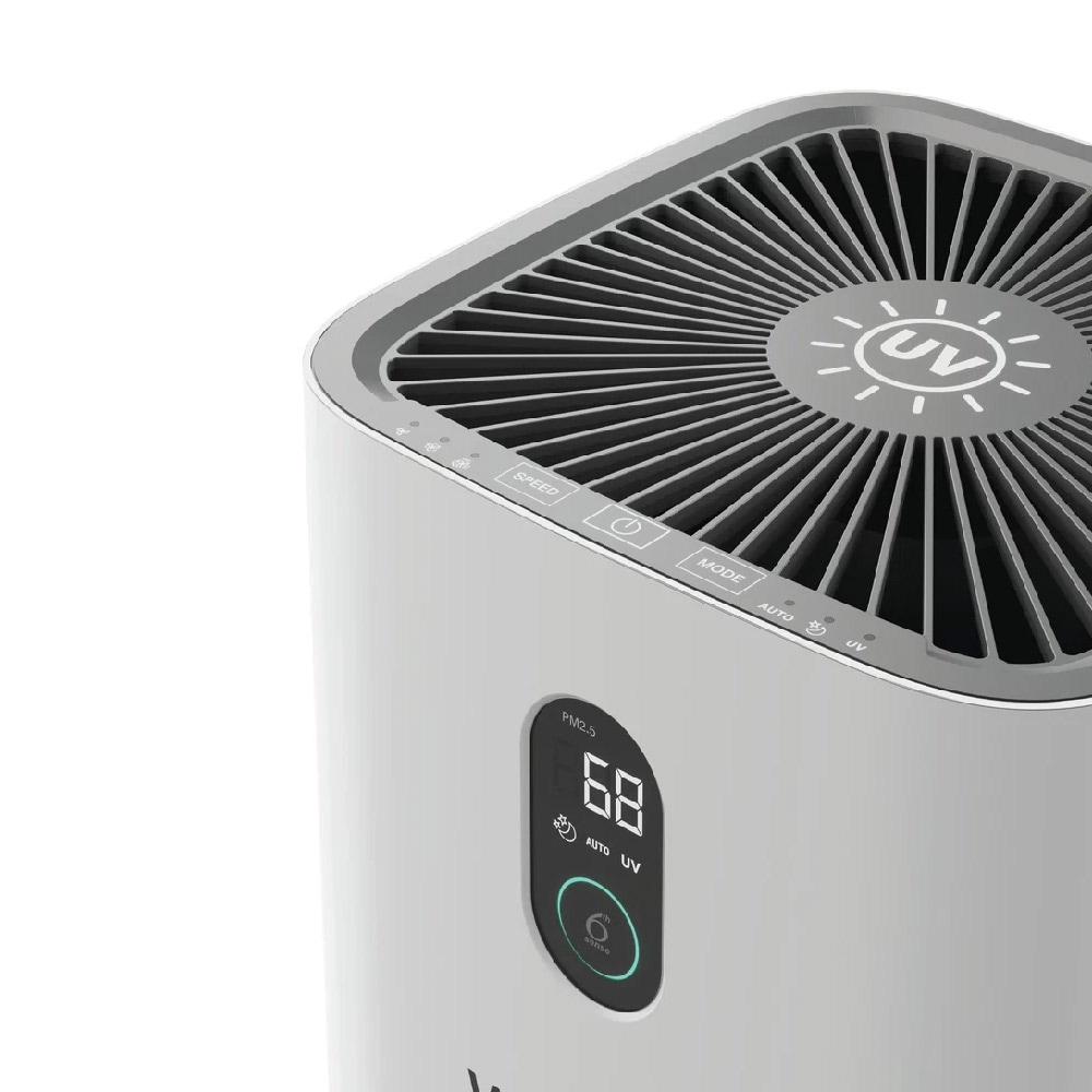Whirlpool AP330W luftrenser med HEPA- og kulfilter til op til 36 m²