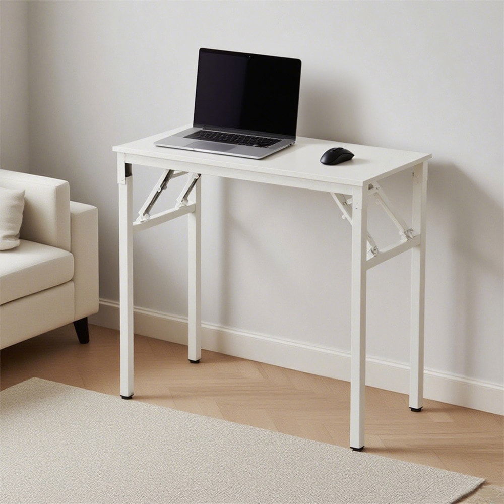 Fällbart Skrivbord 80x40x75cm - Vit