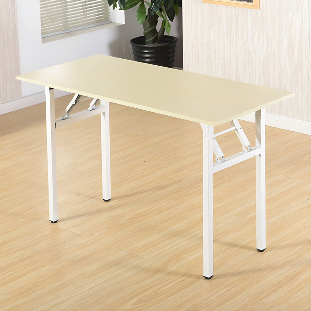 Fällbart Skrivbord 120x60x75cm - Vit Ek