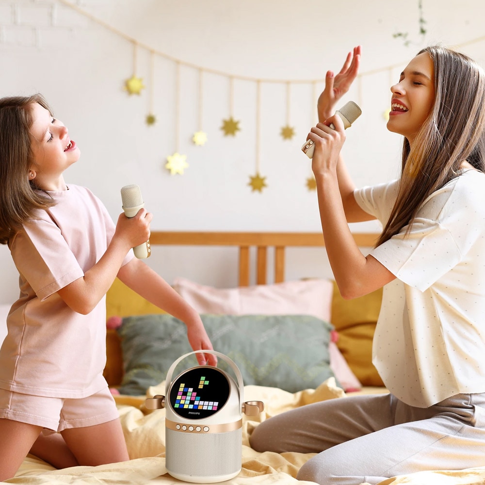 Philips Trådlös Karaoke-högtalare med 2 mikrofoner TAS2509WT/00