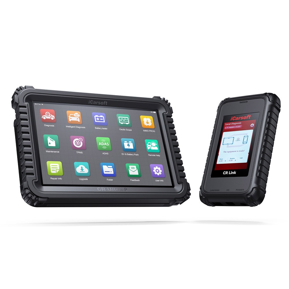 iCarsoft CR Ultra P Performance med J2534-stöd och 10,1" HD-pekskärm