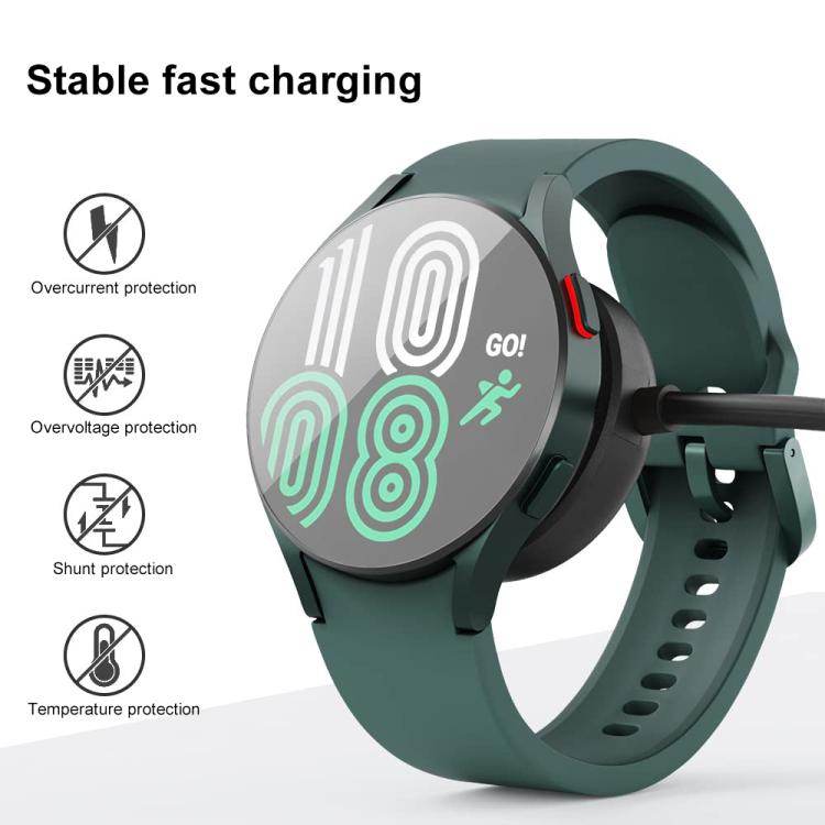 Magnetisk laddkabel till Samsung Galaxy Watch Ultra / 7 / 6 / 5 – Svart
