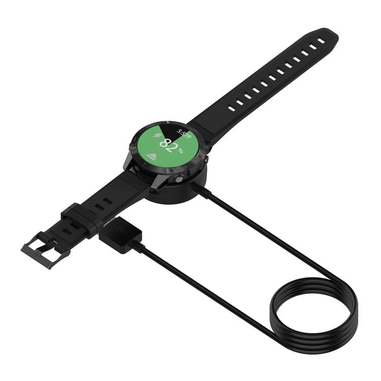 Laddkabel med USB-C till Garmin Fenix 8 / 7X / 6S Pro – Svart