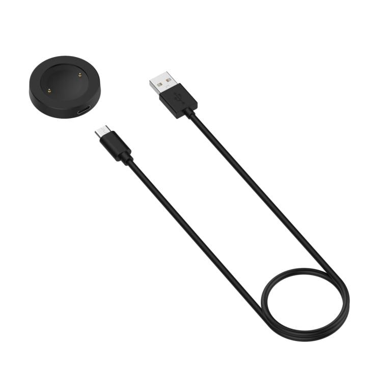 Laddkabel med USB till Honor Watch GS 3 1 m  –  Svart
