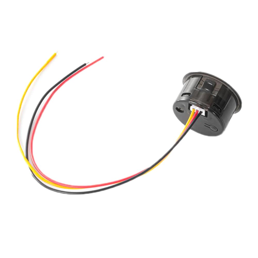 LED Voltmeter Digital Rund 7–120V / 50–265V