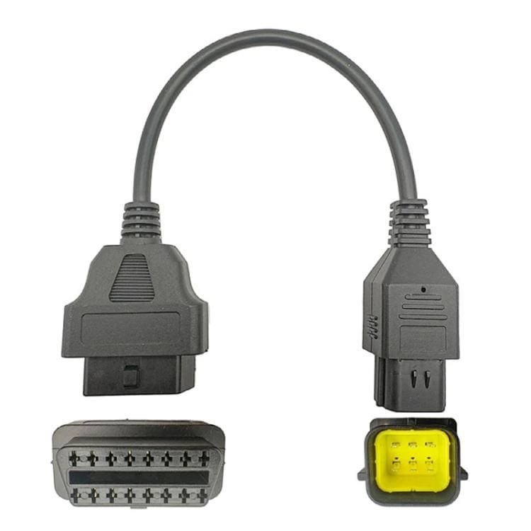 OBD2-kabel 6 Pin till 16 Pin adapter för Husqvarna MC