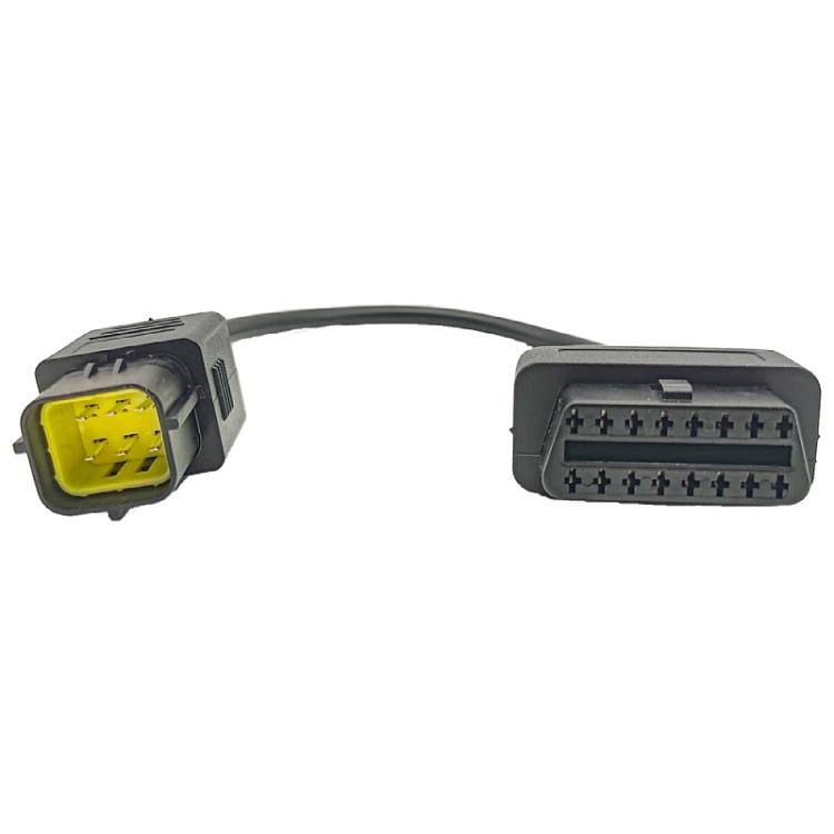 OBD2-kabel 6 Pin till 16 Pin adapter för Husqvarna MC