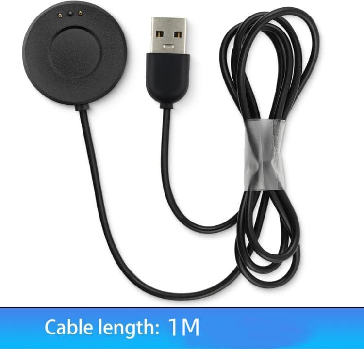 Laddkabel USB till Withings Scan Watch 1 m – Svart