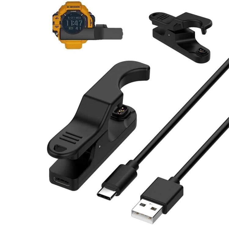 USB-laddkabel till Casio G-SHOCK GPR-H1000 / H1000R – 1 m