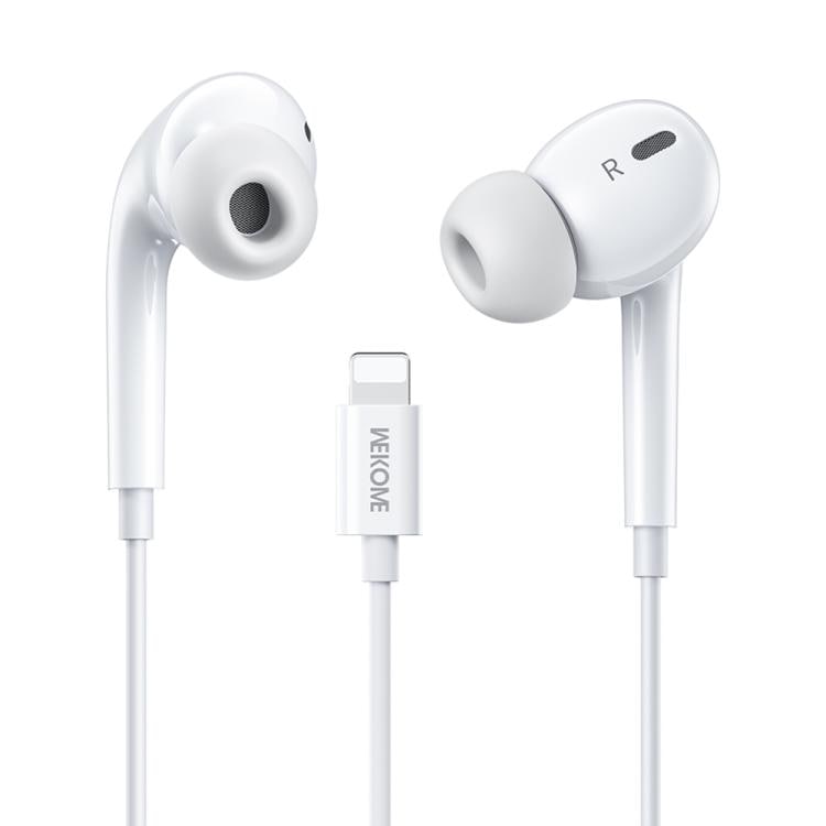 In-Ear Headset med Lighting-kontakt - Vit