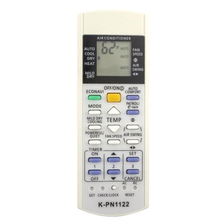 Fjärrkontroll K-PN1122 till Panasonic Luftkonditionering