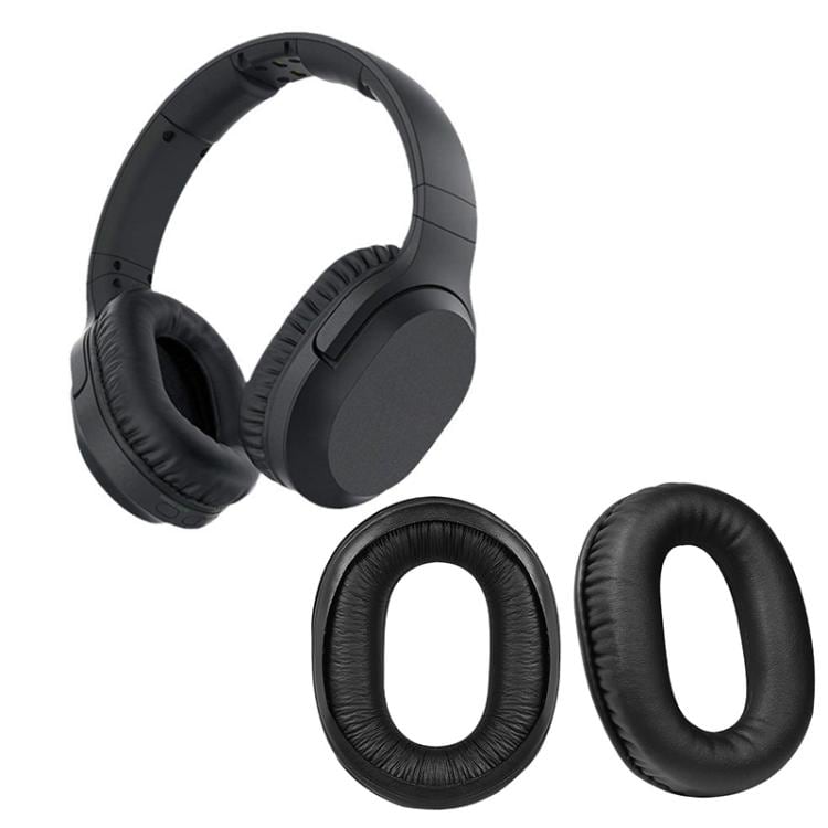 Öronkuddar i konstläder till Sony MDR-RF995R / WH-RF400R - Svart