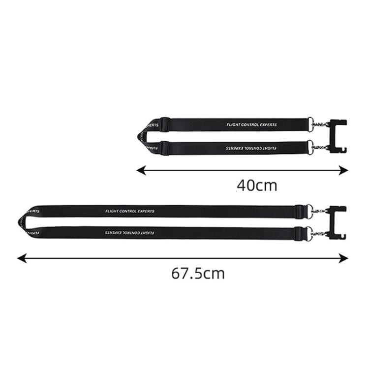 Mobilhållare med nackrem till DJI Mini 4 Pro / Mavic 3 / Air 2S / Neo fjärrkontroll