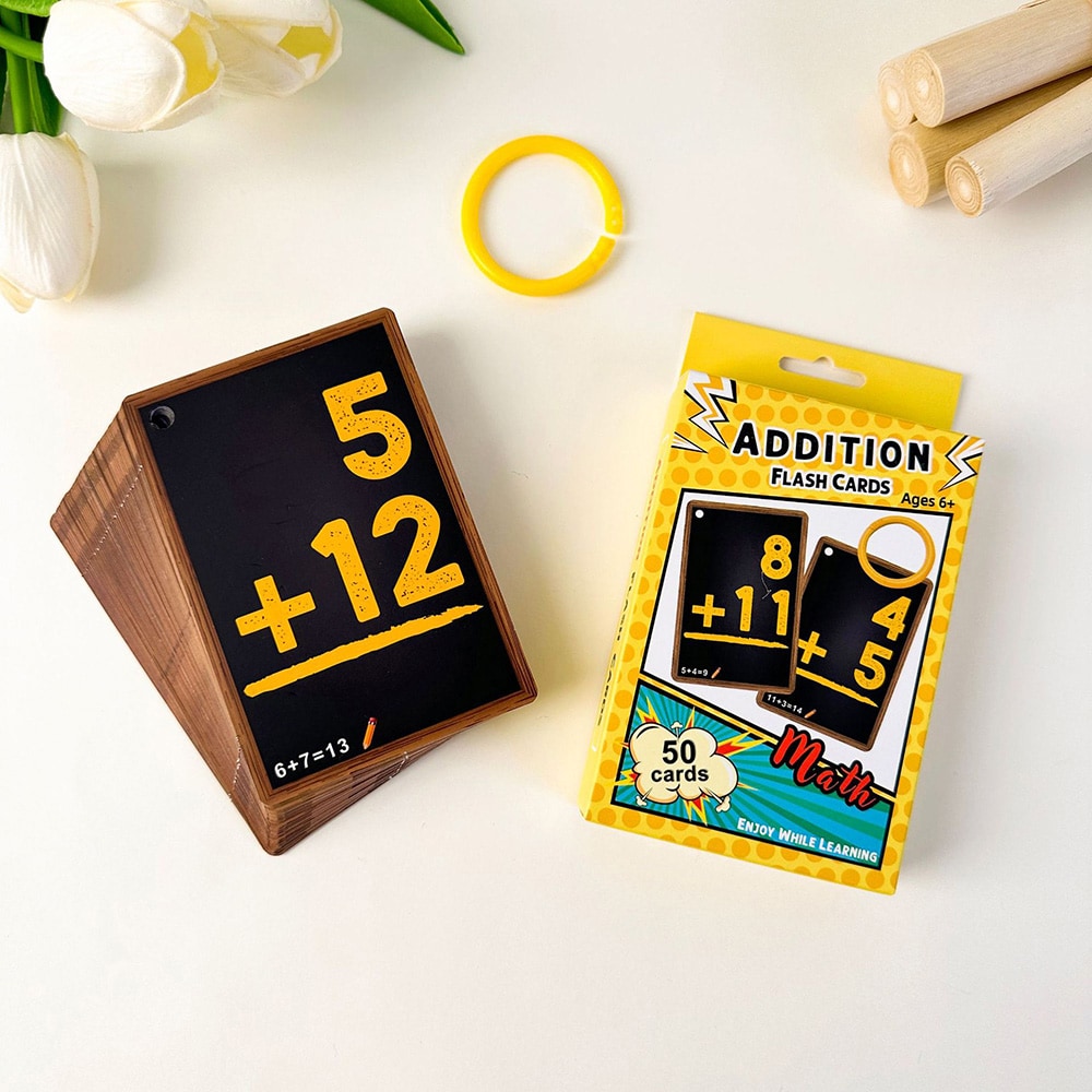 Mattekort Addition 50-pack