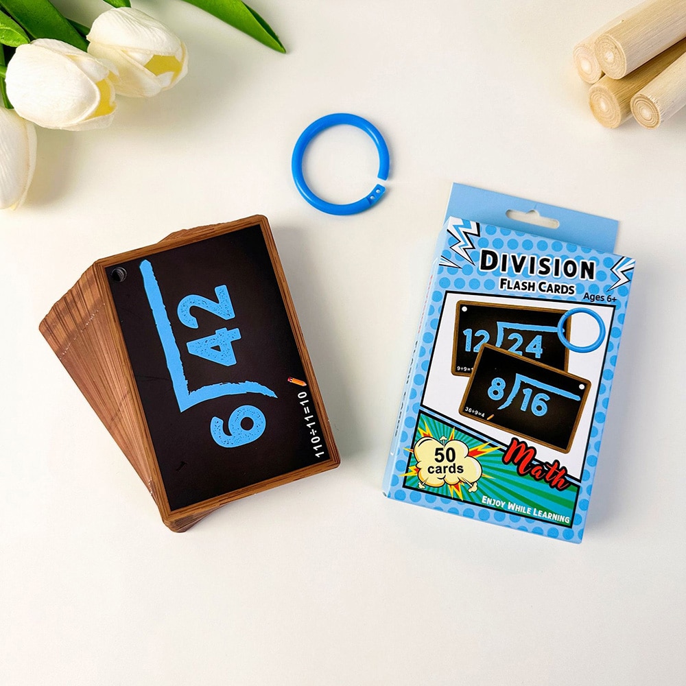 Mattekort Division 50-pack