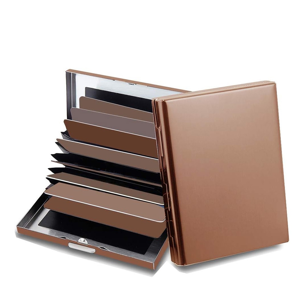 Korthållare i rostfritt stål - Rose Gold