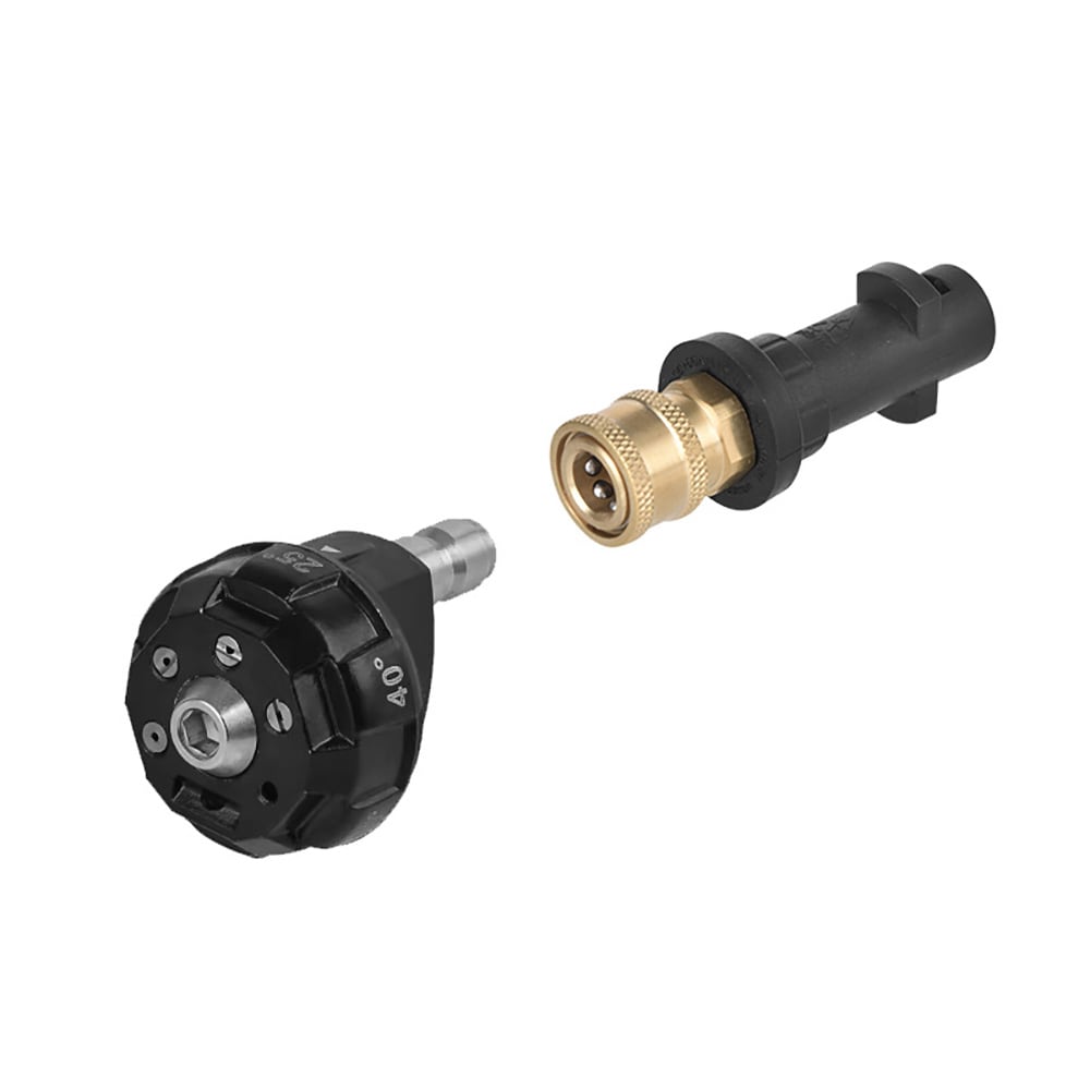 Snabbkopplingsadapter och 6i1 munstycke till Kärcher K-serie