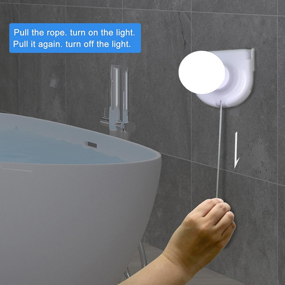 Bärbar batteridriven LED-lampa med COB-teknik