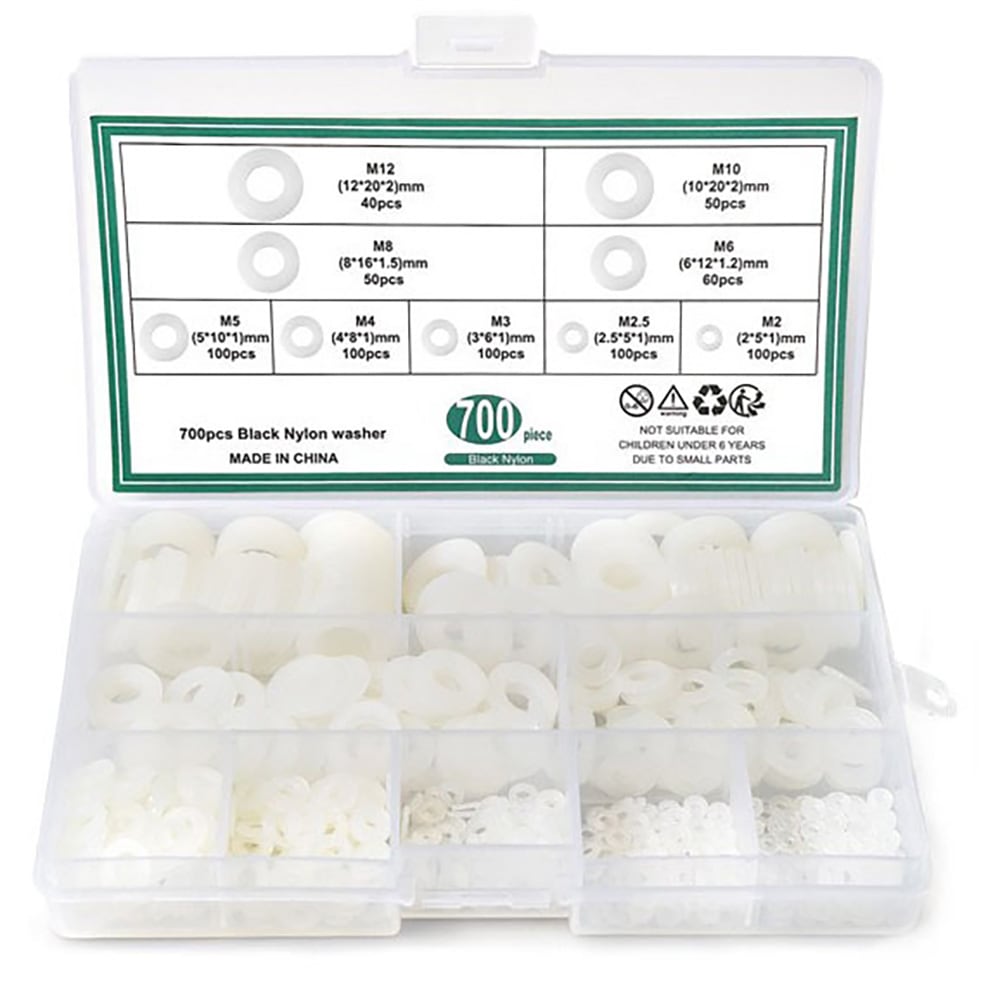 Vita nylonbrickor 700 delar