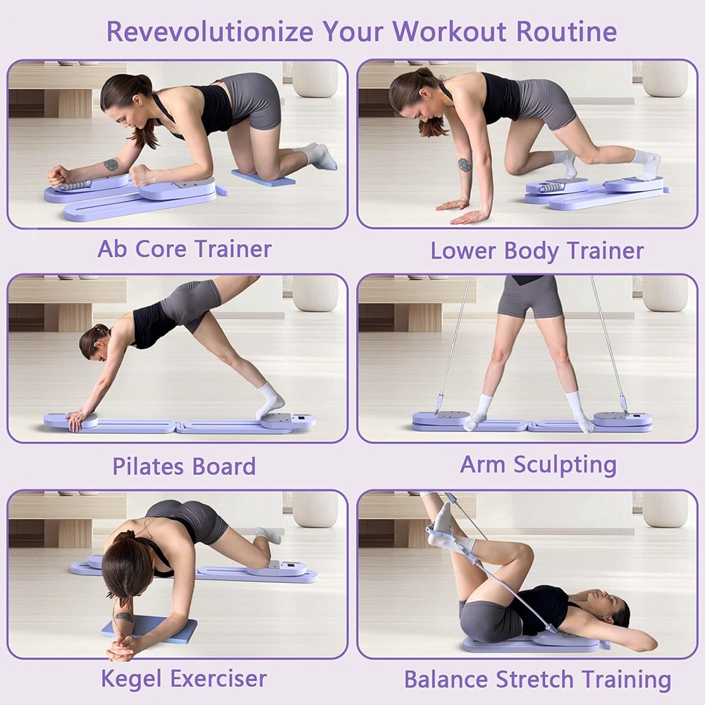 Pilatesbrett for trening av hele kroppen