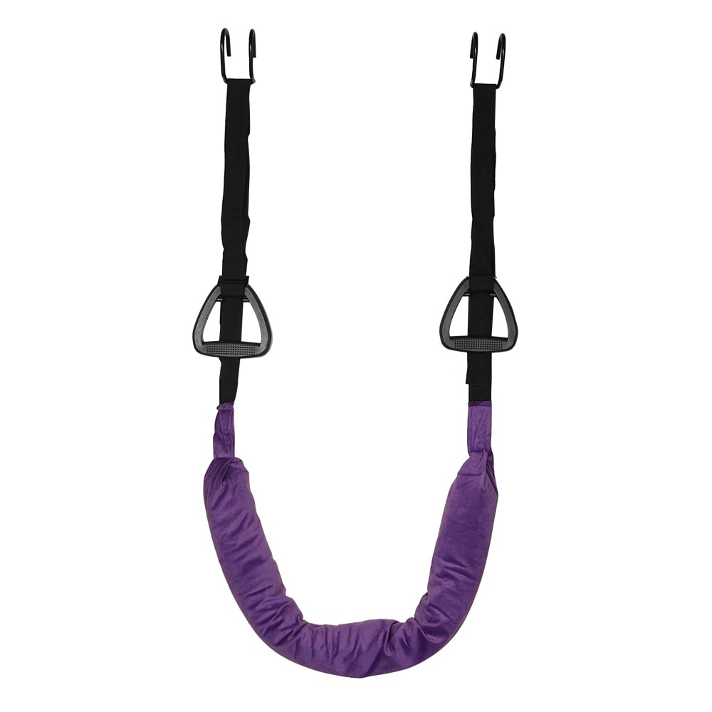 Dragbälte för ländryggen med justerbar längd - Lila