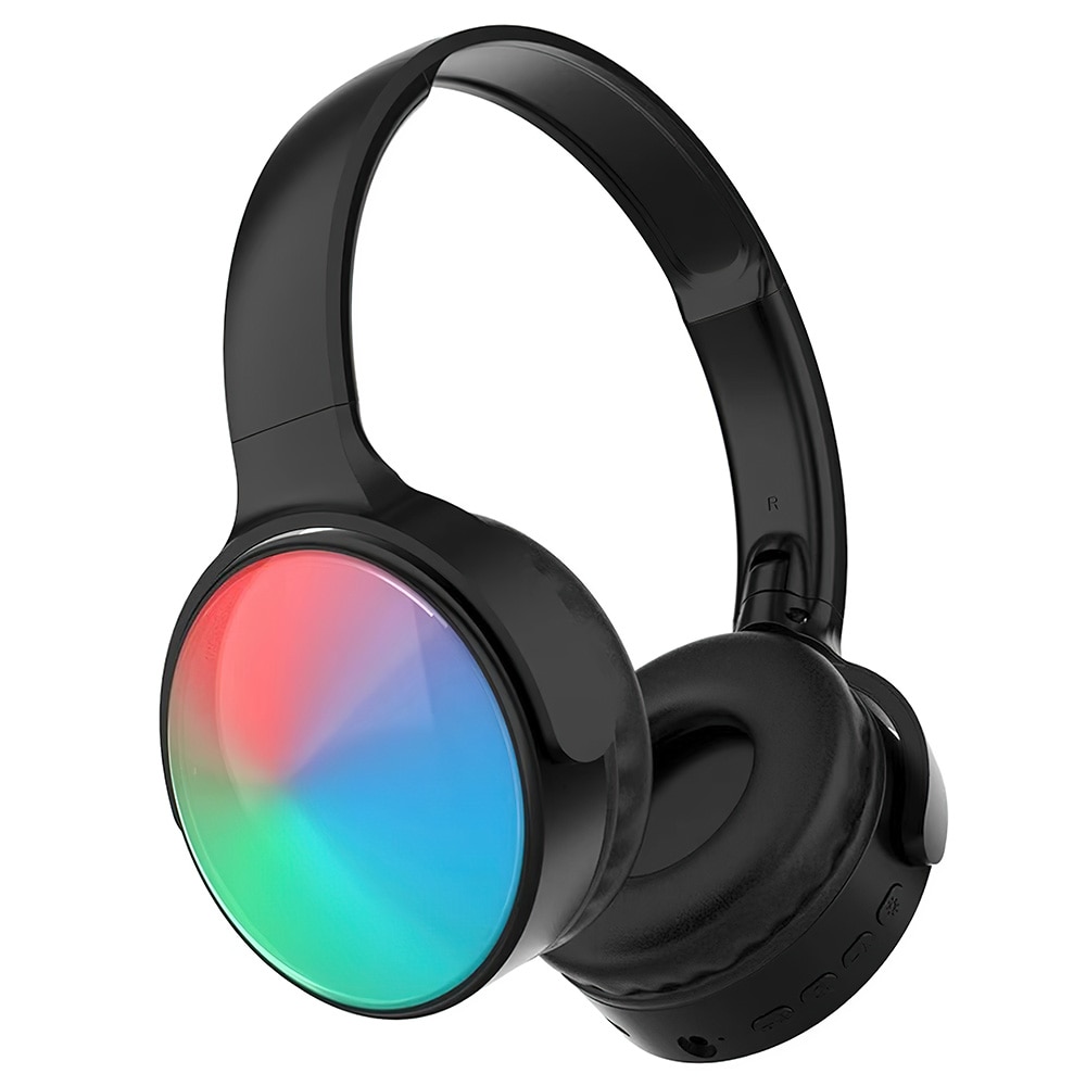 United HP2545 Trådlöst Headset med LED-belysning - Svart