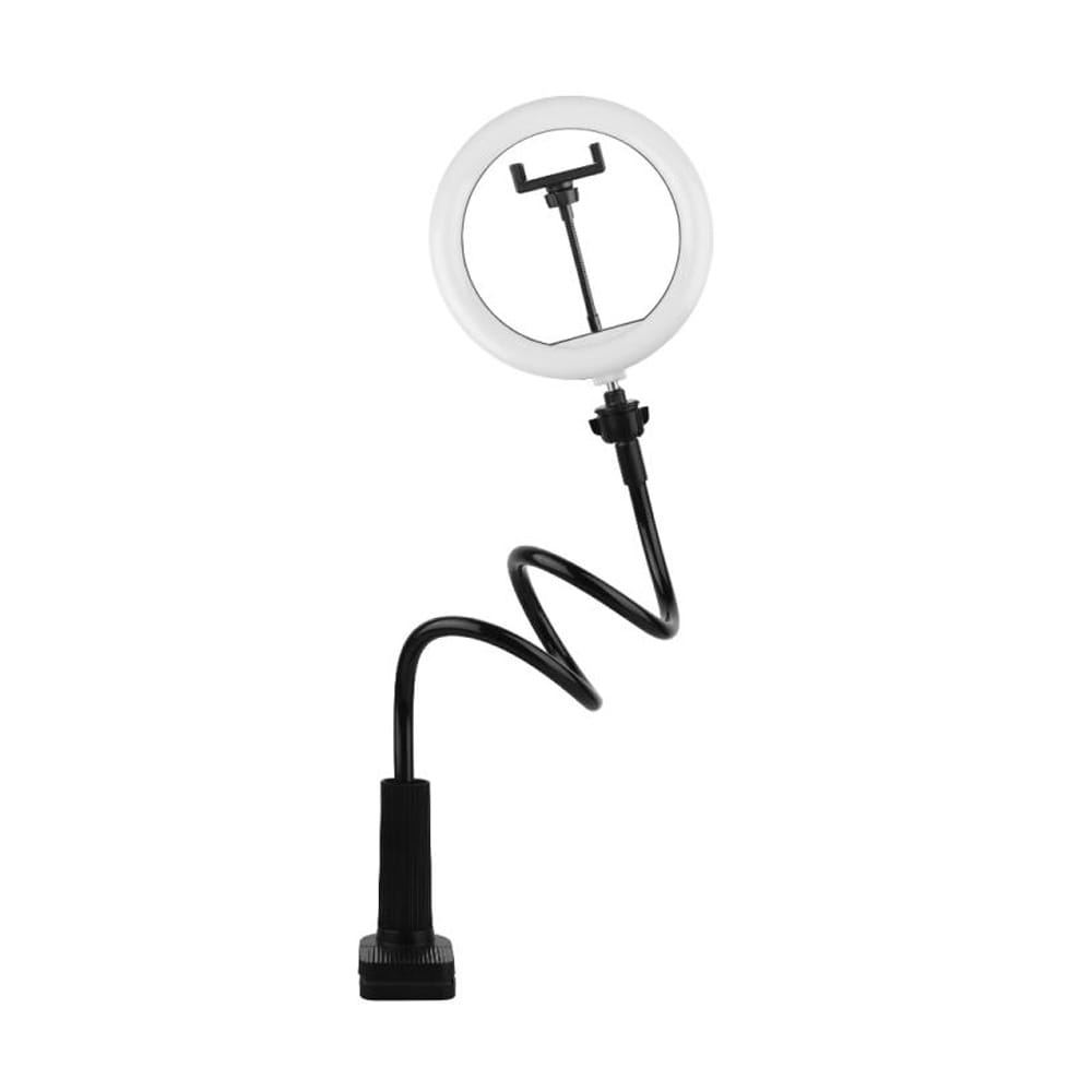 LED-Ring med flexibelt bordsstativ