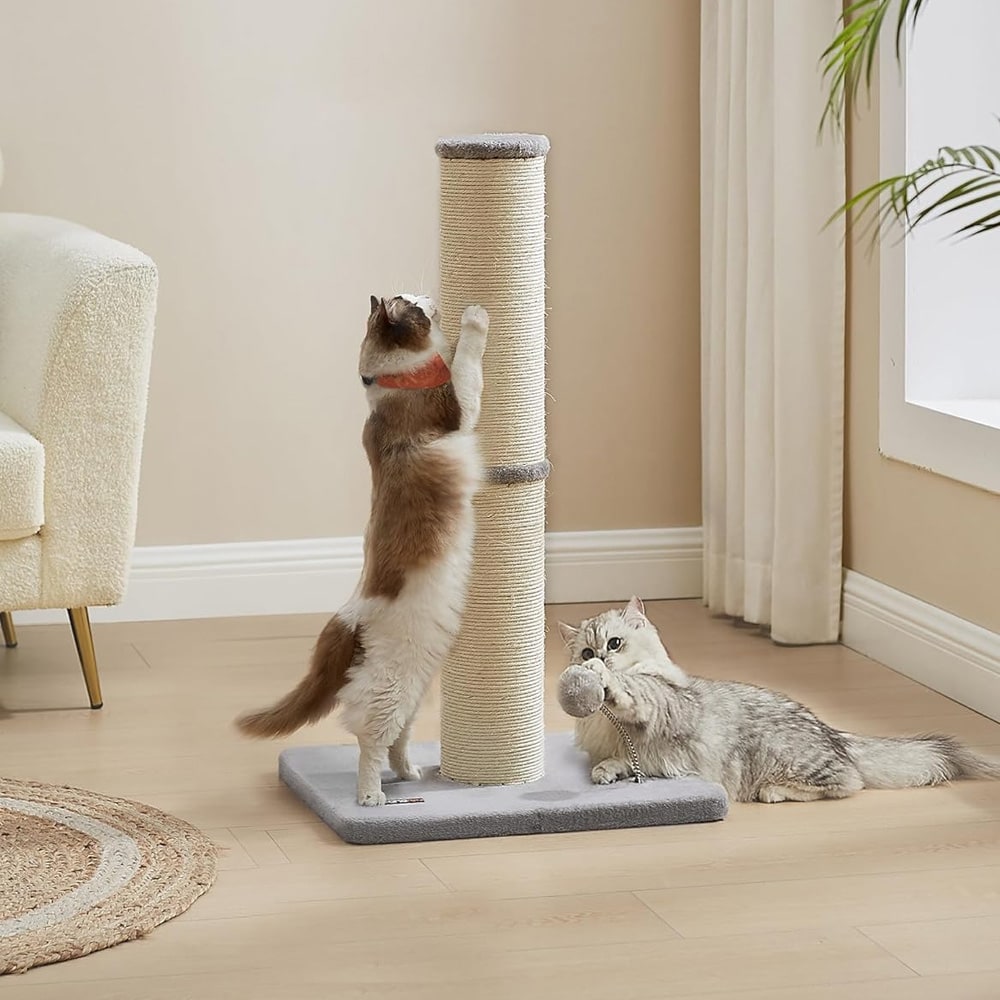 Klöspelare 85cm - Grå/beige