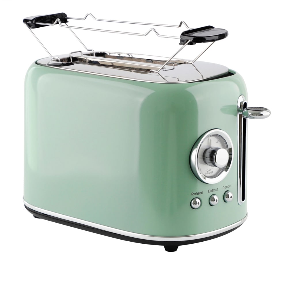 Emerio brödrost 800W för 2 skivor – Grön