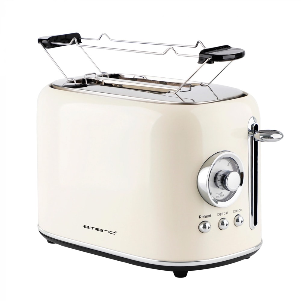 Emerio brödrost 800W för 2 skivor – Vit