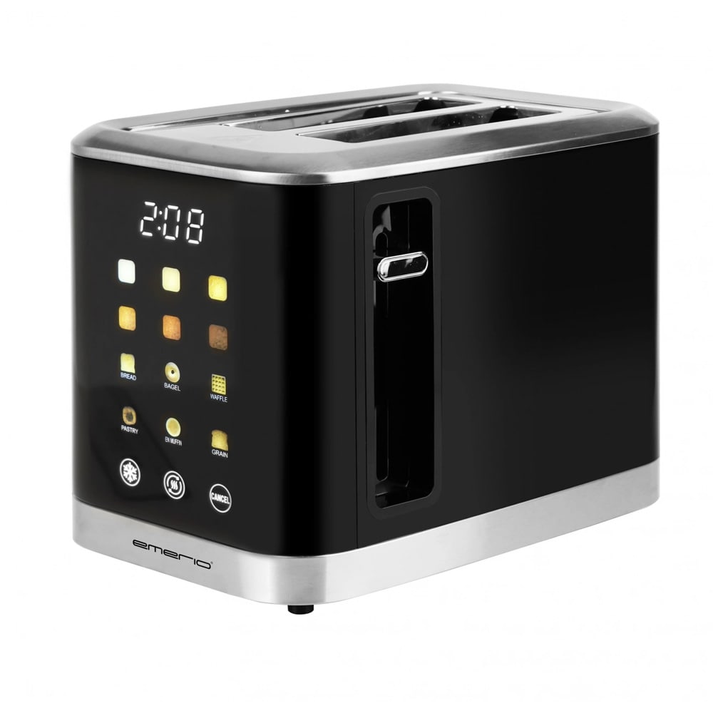 Emerio Brödrost med touchkontroll och LED-display 800W - Svart