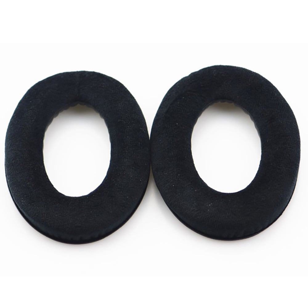 Öronkuddar till Sennheiser HD515, HD555, HD595 och HD598 i flanell - Svart
