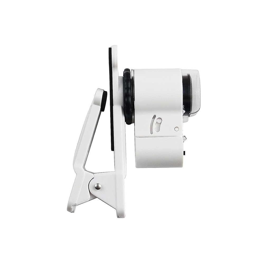 Förstoringsglas 45X med LED-lampa och klämma