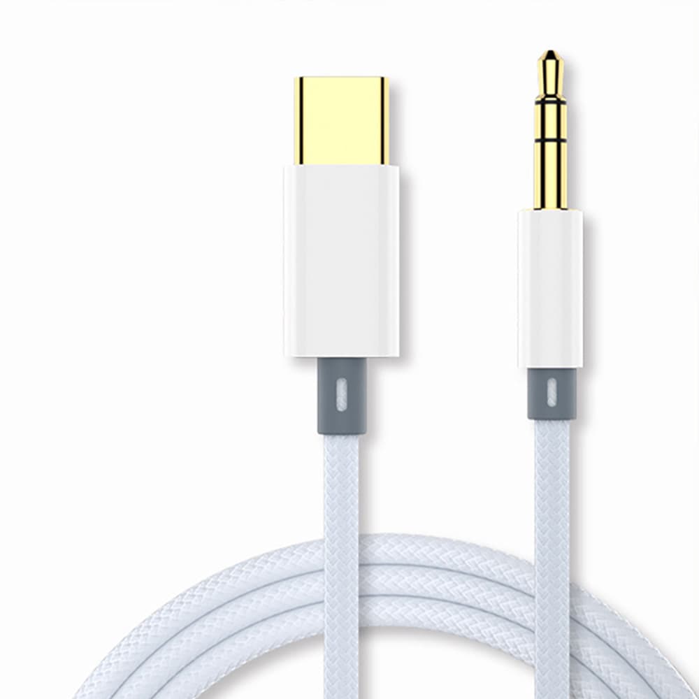 Ljudkabel USB-C till 3,5 mm med inbyggd DAC