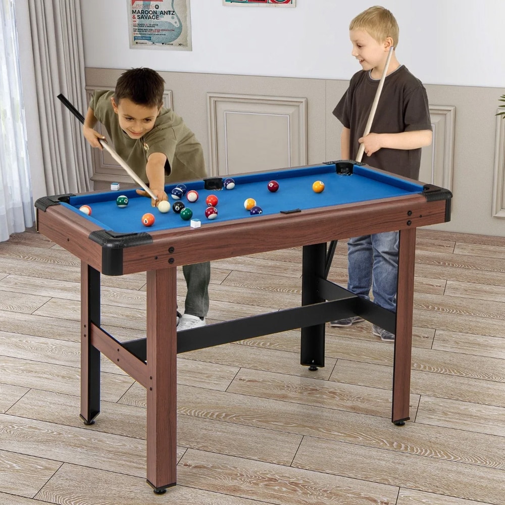 Biljardbord i trä 122 × 61 × 76 cm