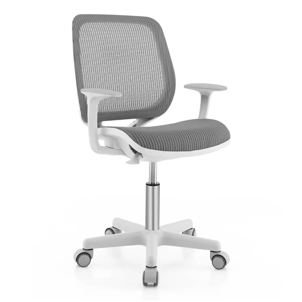 Ergonomisk skrivbordsstol för barn 6–15 år - Grå