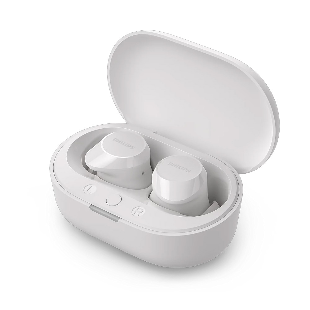 Philips True Wireless in-ear-hörlurar TAT1209BK/00 – Vit
