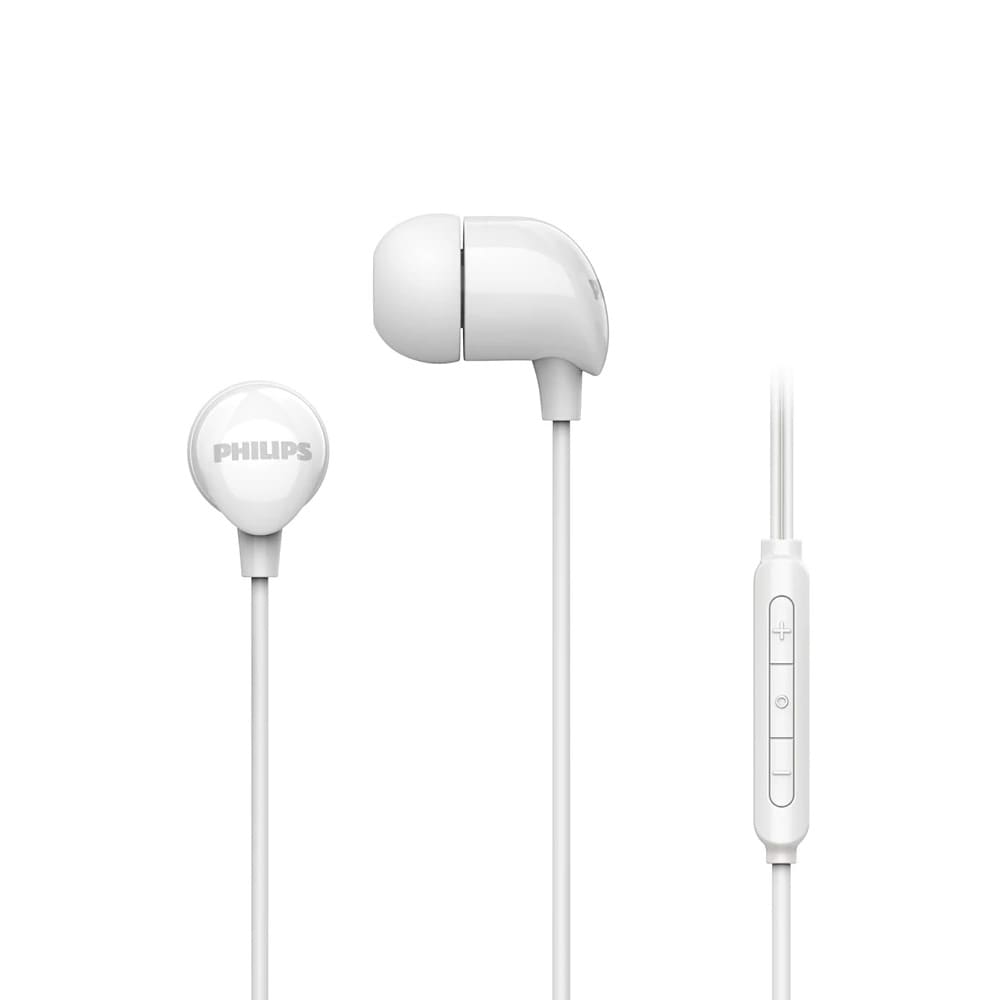 Philips TAE2146BK/9 In-ear hörlurar med USB-C och mikrofon – Vit