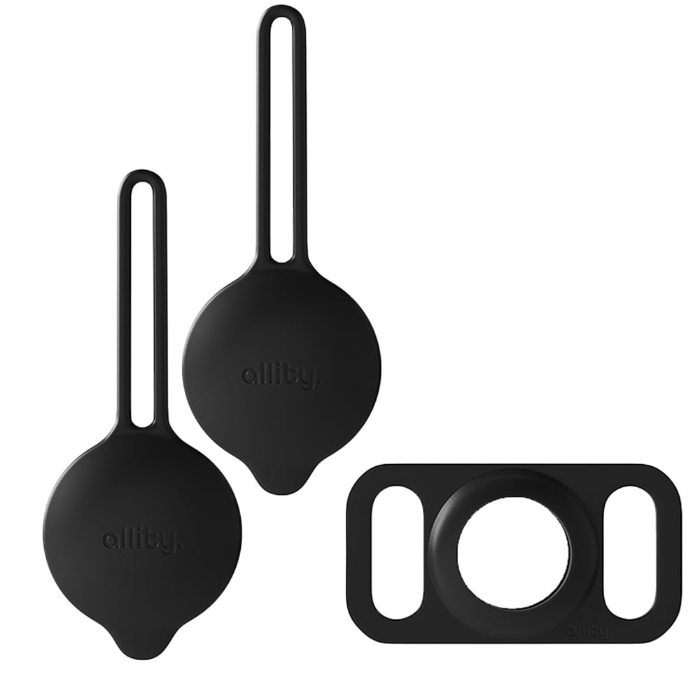 Allity fodral för AirTag 3-pack – Svart