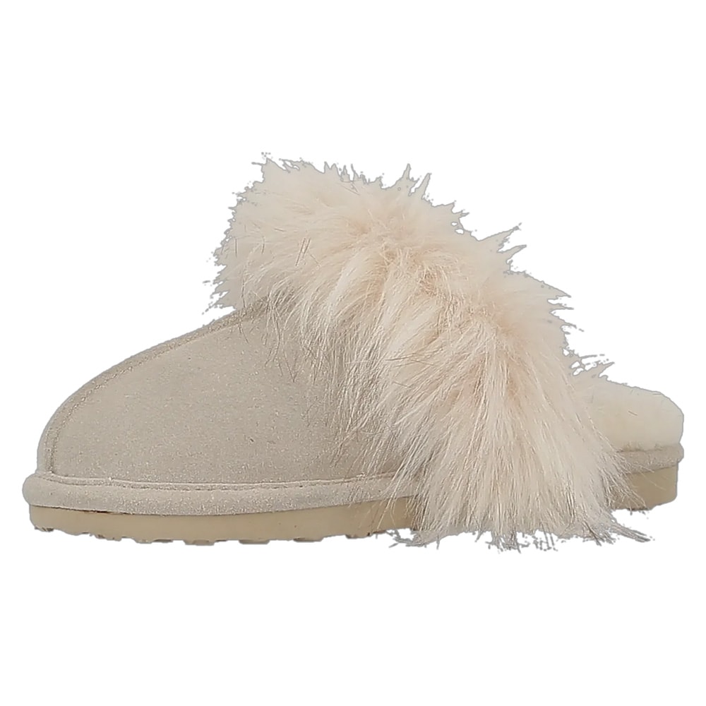 Axelda Nancy Fårskinnstoffla - 37 - Sand/Off White