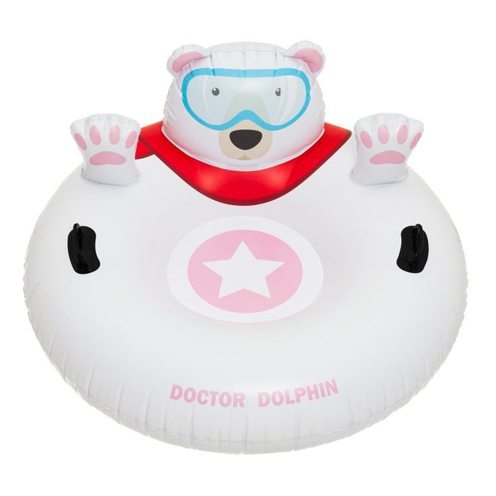 Uppblåsbar Snöring Isbjörn 120cm