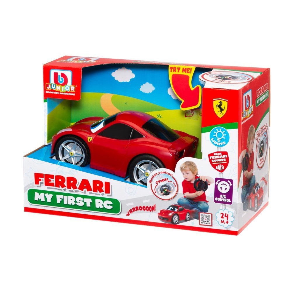 Radistyrd bil Ferrari 458