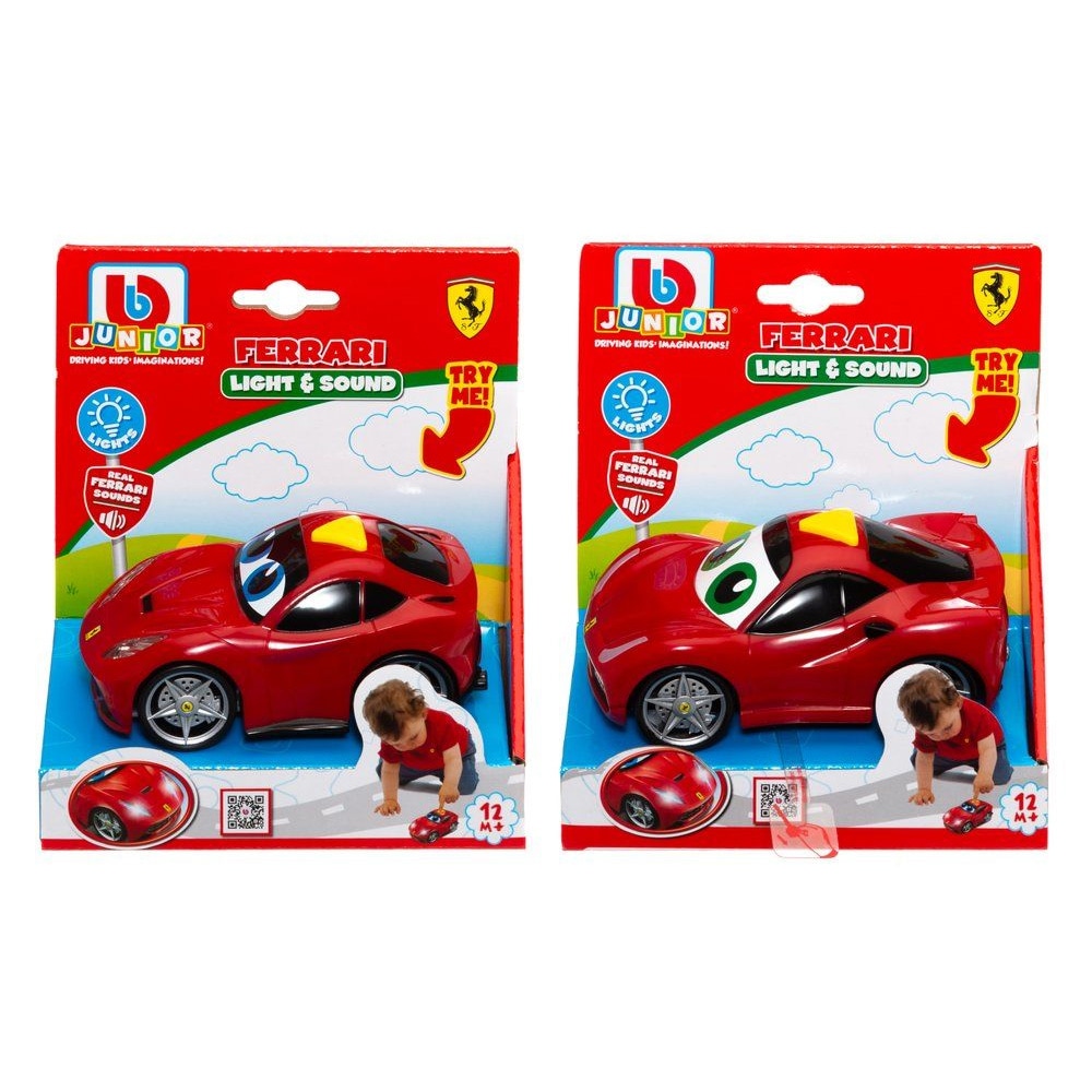 Leksaksbil Ferrari med ljus och ljud