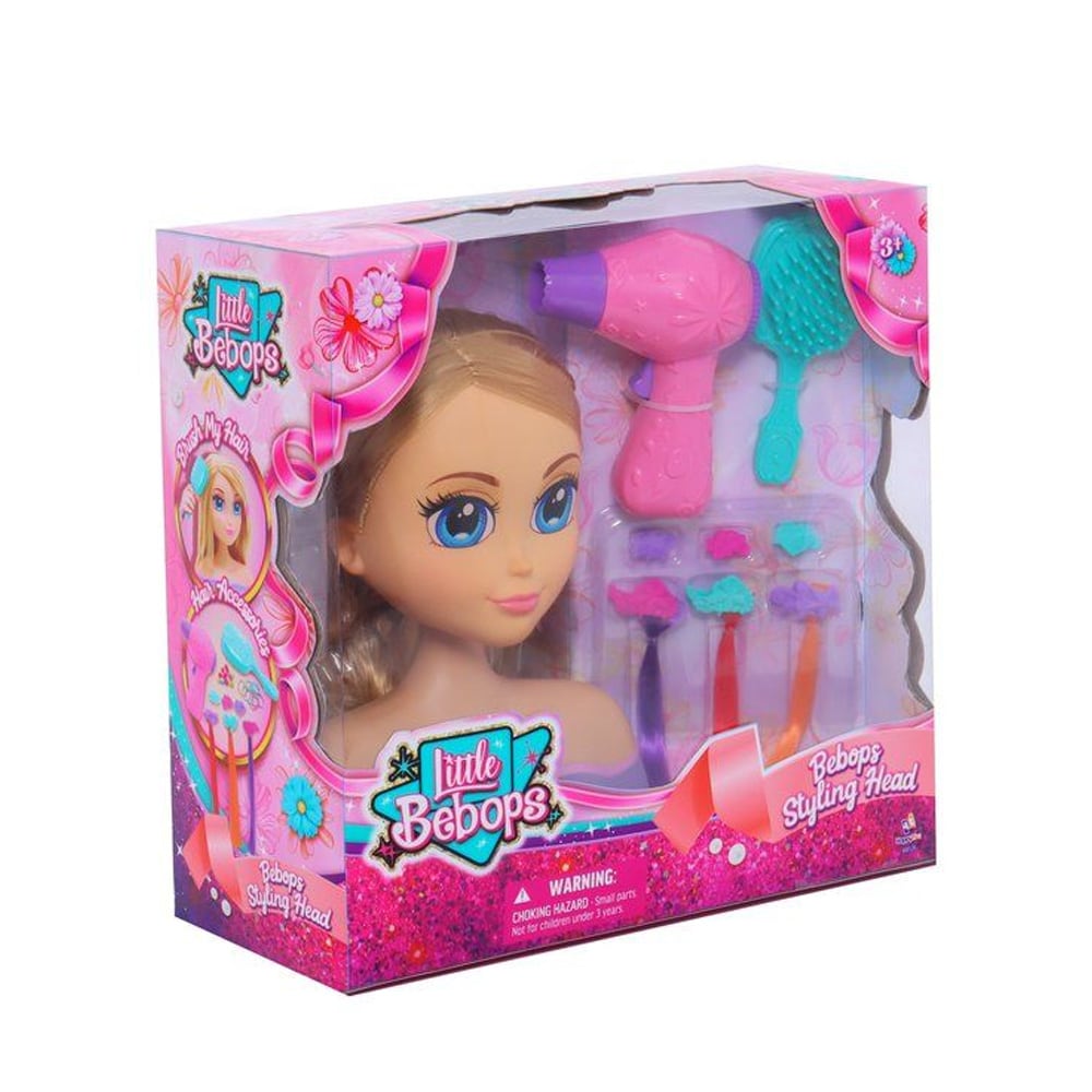 Little Bebops stylinghuvud – lekset med hår och tillbehör