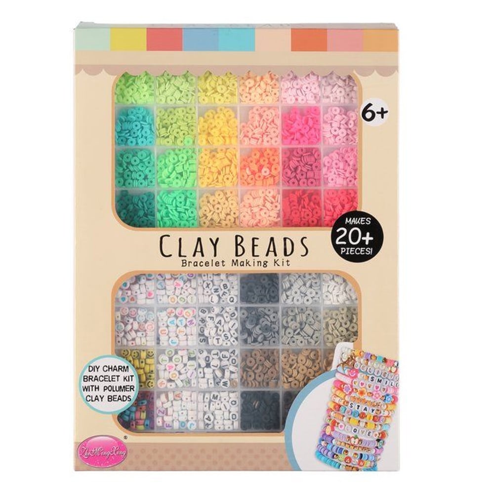 Pärlset för att skapa egna färgglada armband