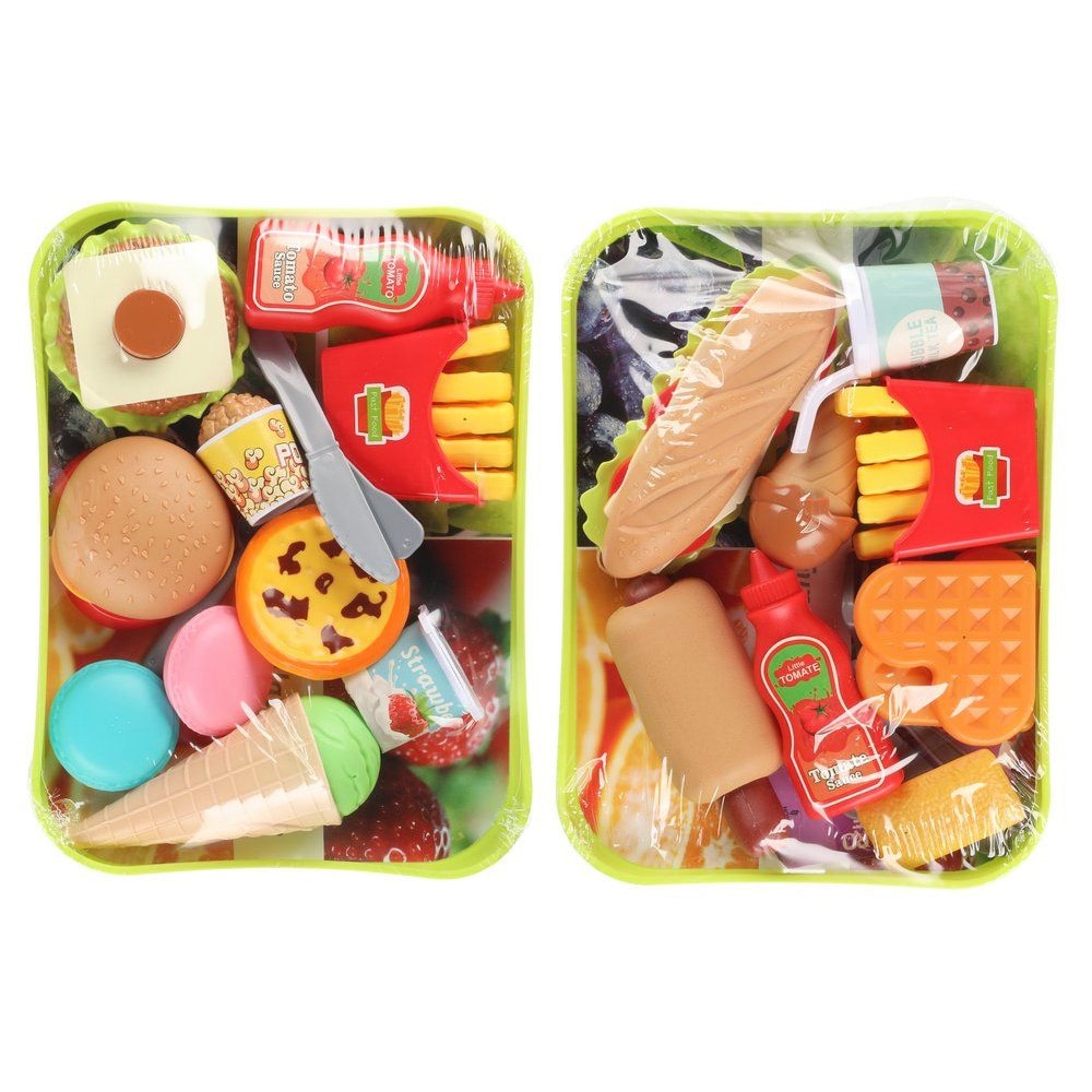 Leksaksset - Bricka med mat
