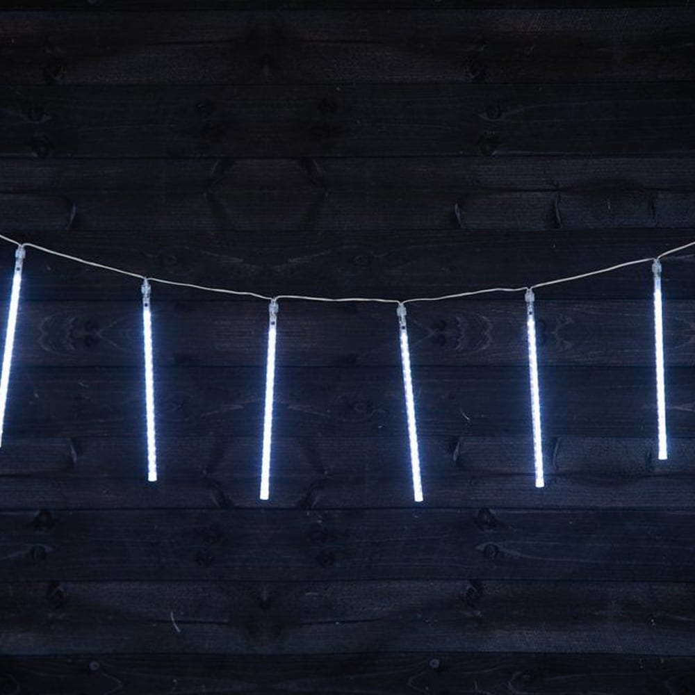 LED-ljusstavar med meteoreffekt  – för inom- och utomhusbruk