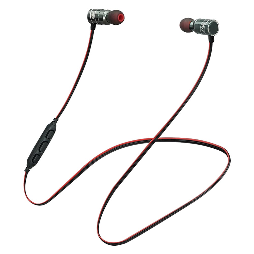 3SIXT Bluetooth Studio Earbuds 2.0 - Svart/Röd