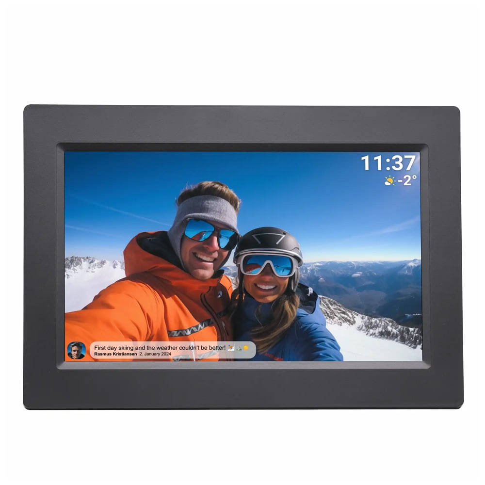 Denver WiFi Fotoram 10,1" med Frameo - Svart